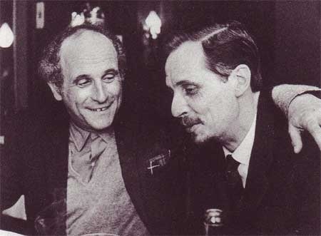 Avec Léo Ferré, vers 1968